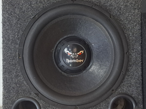 Subwoofer Bomber Competição 15 2000w Simples 4 Ohms Jundiai