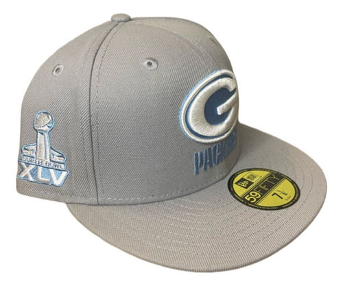 Gorra New Era Exclusiva Talla 7 1/8 Packers 59 Fitty 