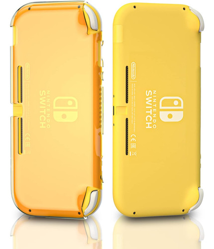 Estuche Amarillo Switch Lite, Estuche Rígido Protector Para 