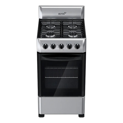 Cocina AcrosAW5300S multigas color acero inoxidable con puerta con visor | MercadoLibre