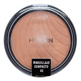 Heburn Profesional Base Maquillaje Compacto 317 Fino Mate