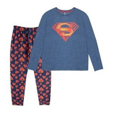 Pijama Hombre Dc Comics Ll Superman Clasico 