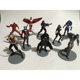 Lote De 9 Figuras - Marvel Avengers Figurine Set Disney  