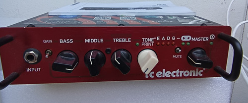 Tc Electronic Bh250 Cabezal Amplificador Para Bajo 250 W