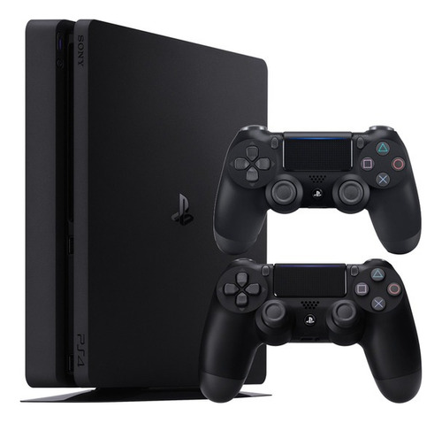 Playstation 4 Slim 1tb + 2 Joystick + 1 Juego