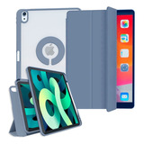 Funda Tablet Magnetica Generica Para iPad Air 4 2020 10.9' Color Lila