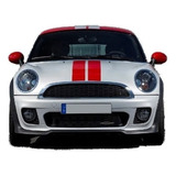 Sticker Vinil Franja Sport Mini Cooper Cofre Toldo Y Cajuela