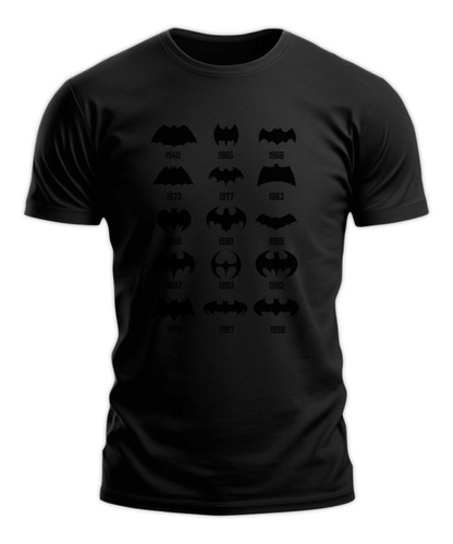 Polera Gustore De Batman Logo History