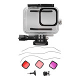 Kit De Filtro De Carcasa Negra Para Go Pro Hero 8, Resistent