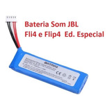 Bateria Para Som J B L Flip4 Ed. Especial Batmax