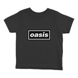 Polera Niños Oasis Musica 100% Algodón Wiwi