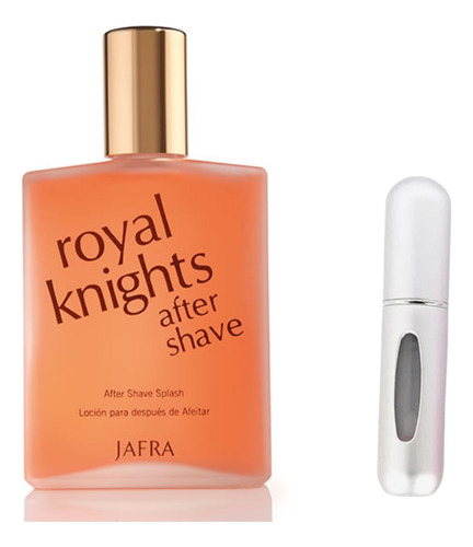 Set De Fragancia Royal Knights Jafra + Botella Recargable 