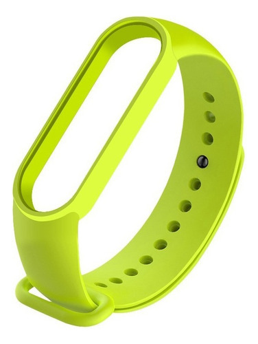 Correas Manillas Pulsera Silicone Mi Band 4 / 3 Color Verde Biche