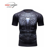 D 1pcs Playera Marvel Playeras Gym Hombre De Spider-man