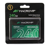 Ssd Macrovip 240gb 2.5 Sata 3 Mv240gb Cor Preto