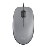 Mouse Logitech M-110 Silent Cable 1,8mts Optico Usb Gtia +