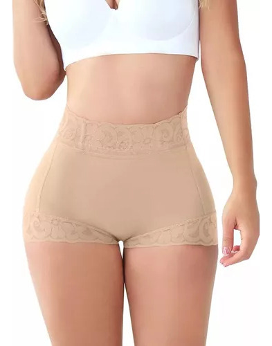 Panty De Fajas Moldeado Calzon Levanta Gluteos Boxer Mujer