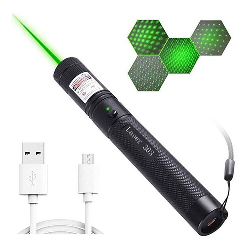 Green Beam Táctico Remoto Con Carga Usb