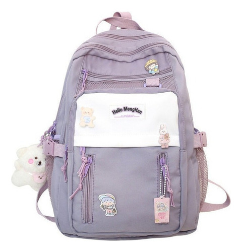 Mochila Kawaii Joven De Estilo Coreano, De Alto Valor Y Linda