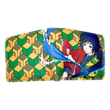 Cartera Demon Slayer Tomioka Giyuu Anime Fans Adolescentes