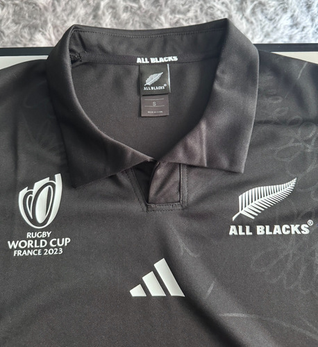 Camiseta De Rugby All Blacks Mundial 2023 Talle S