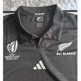 Camiseta De Rugby All Blacks Mundial 2023 Talle S
