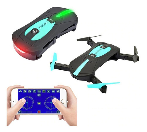 Mini Drone Cuadricoptero Plegable Wifi Hd Fpv+ S162 Jy018