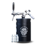 Dispensador De Cerveza Straight Tube + Growler 5 Lt + 4 Co2