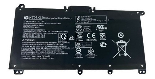 Bateria Original Hp Ht03xl 15-cw 15-cw0003la 15-cw0007la 