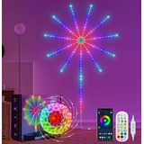 Luces De Tira De Fuegos Artificiales Led Rgb Bluetooth Firew