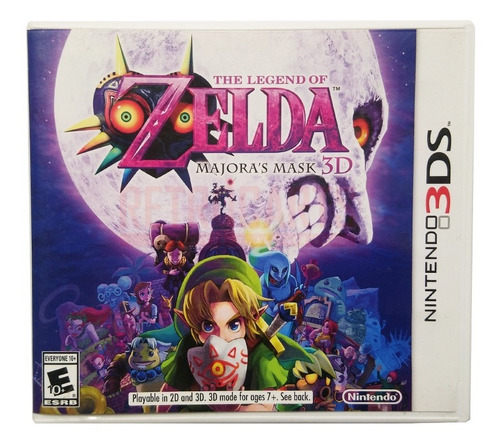 Zelda Majora Mask Nintendo 2ds 3ds