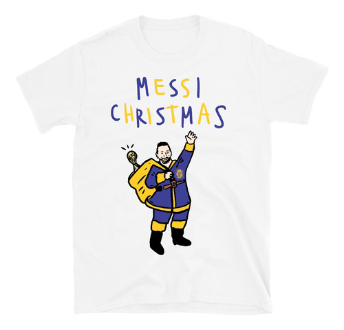 Remera Modal Messi Navidad Rosario Central Carc