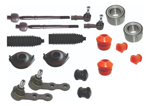 Kit Bases Bieletas Hidraulica Rotulas Bujes Chevy Joy 94-12