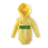 Pañalero Bebe Capucha Personalizado Green Bay Packers