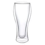 Vaso Doble Pared De Vidrio Cerveza 460ml Hudson