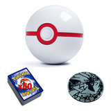 Pokeball Honor Ball + 50 Cartas Pokémon Tcg Genuinas + Ñapa