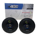 Bocinas Carbon Audio 6.5 Coaxial 300w Max / 60w Rms