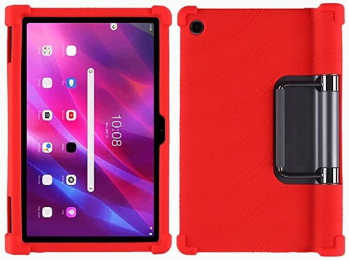 Funda De Silicona Lenovo Yoga Tab 11 Yt-j706f De 11¨ Rojo