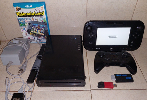 Wii U 128gb Lleno De Juegos Con Control Pro Y Un Juego 