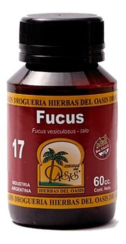 Tintura Madre De Fucus Oasis 60cc