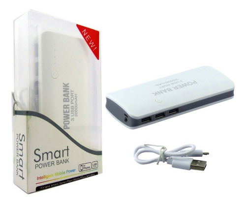 Batería Externa 20000 Mah Power Box Power Bank + Delivery