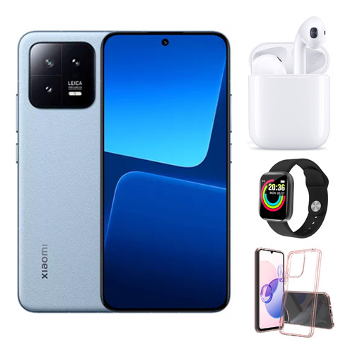 Xiaomi 13 Dual Sim 512 Gb Azul 12 Gb Ram Amoled 5g 2022