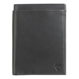 Porta Pasaporte Lewis N Clark 939blk Color Negro Diseño De La Tela Liso