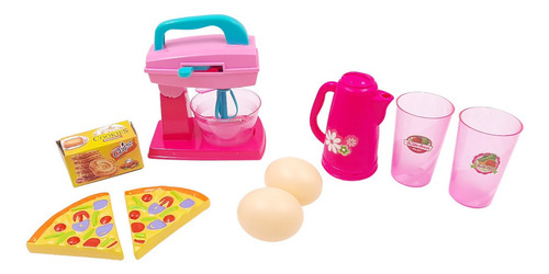 Juego De Cocina Para Niños Hervidor Batidora Microondas