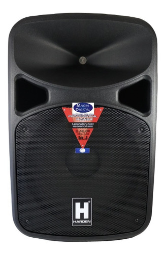 Bocina 15puLG Harden Hd-p115ue 3500w Bi Amplificado Bt Usb