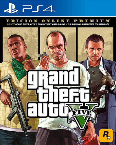 Grand Theft Auto V Gta 5 Premium Online Edition - Ps4