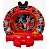 Mickey Mouse Juego Inflable 3x4m Alto 3.20m