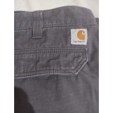 Pantalón Carhartt 42 X 32 Tipo Cargo Color Gris 