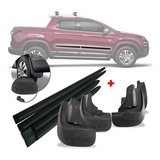 Kit Friso Lateral + Para Barro Lameira Fiat Toro Original