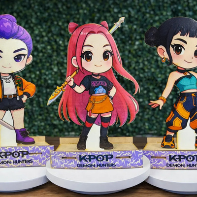 Centro De Mesa Guerreras K-pop Demon Surtido 10 Pz Color | Envío gratis